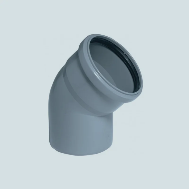 Отвод 45° для внутренней канализации