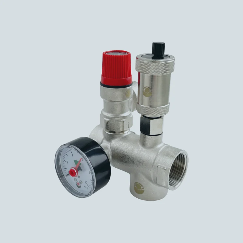 Группа безопасности латунная для котла 1"