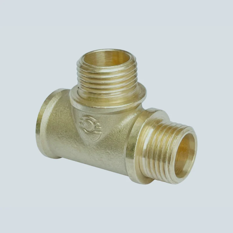 Тройник переходной с двумя переходами на наружную резьбу