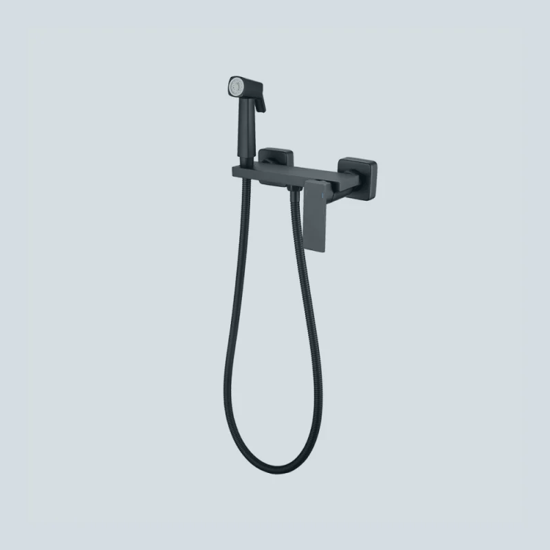 Душ гигиенический со смесителем VALFEX Alsephina Black
