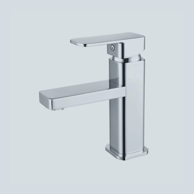 Смеситель латунный для раковины VALFEX Naos Chrome