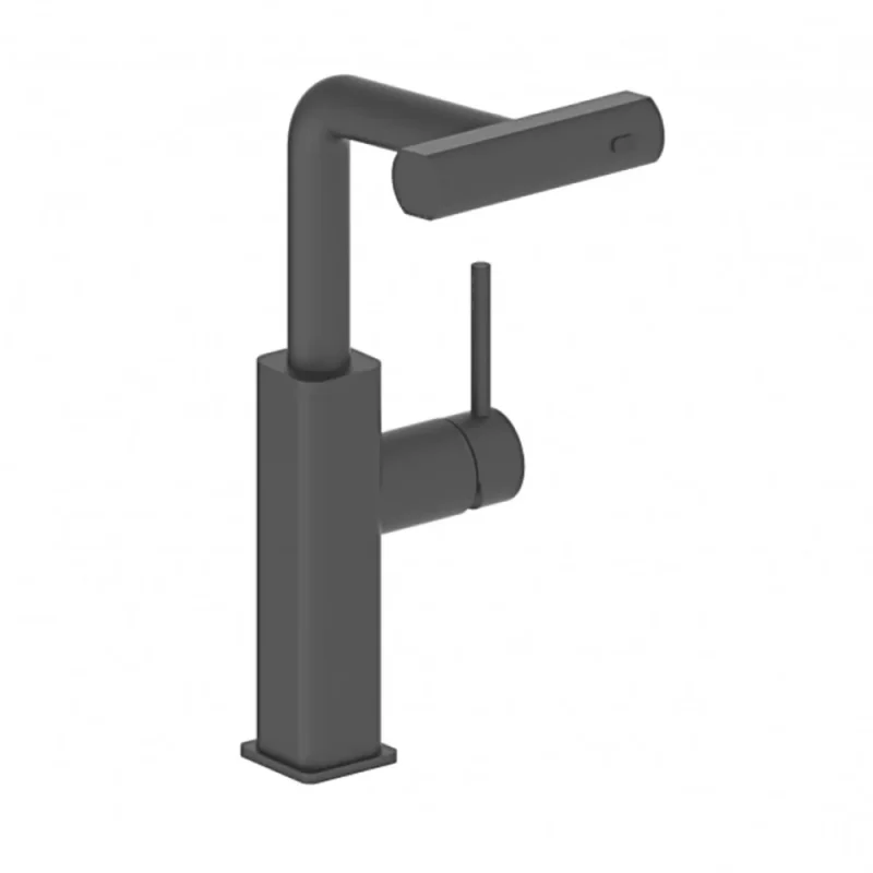 Смеситель для кухни с выдвижной лейкой VIEIR V15054C (черный)