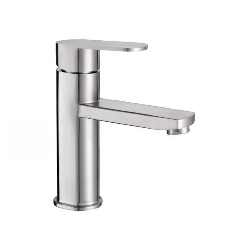 Смеситель для умывальника VIEIR V383511 (сталь)