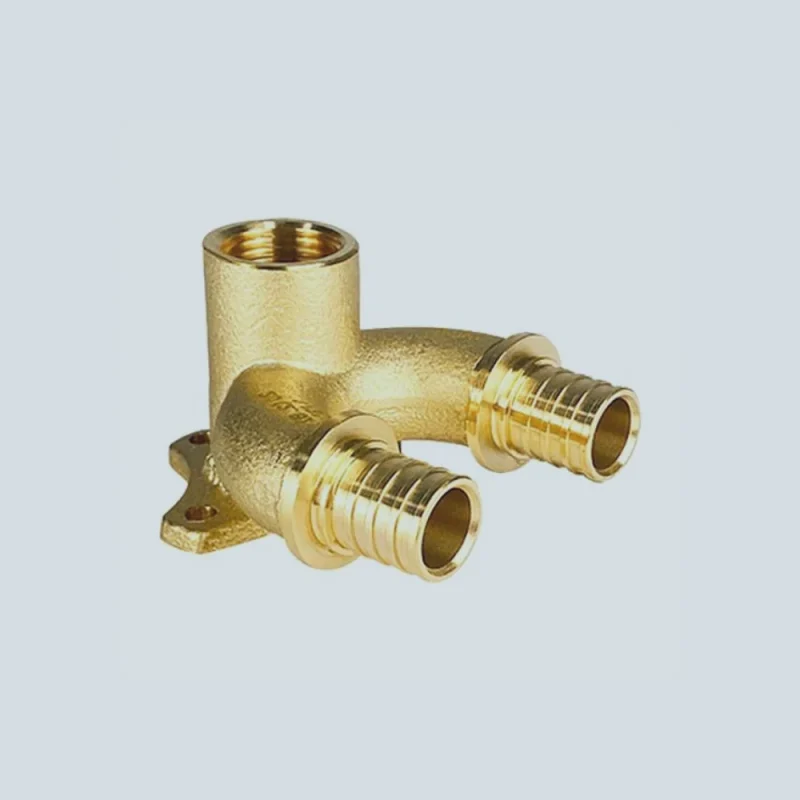 Водорозетка латунная надвижная проходная (16, 20 мм)