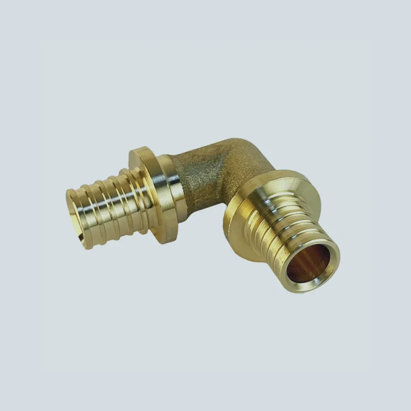 Угольник надвижной (аксиальный) латунный (16, 20, 25 мм)