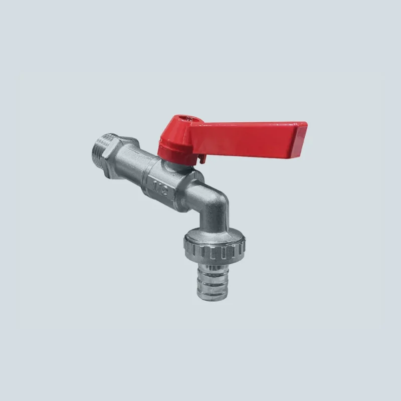 Кран шаровой водоразборный со штуцером