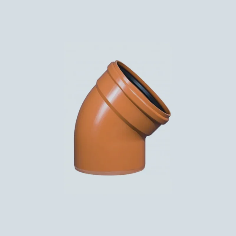 Отвод 30° для внутренней канализации (110, 160 мм)