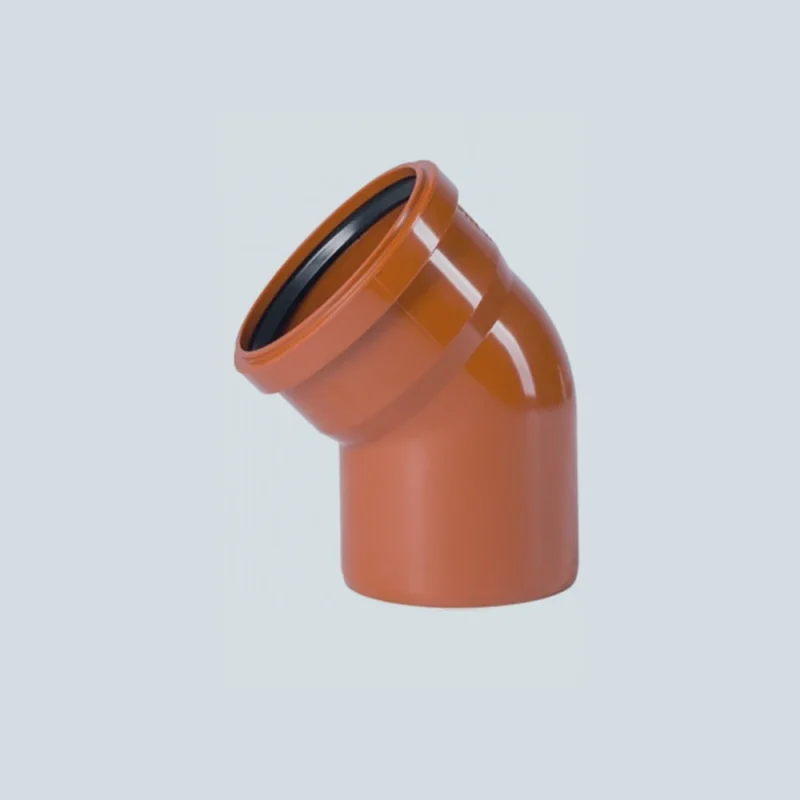 Отвод 45° для внутренней канализации (110, 160, 200 мм)