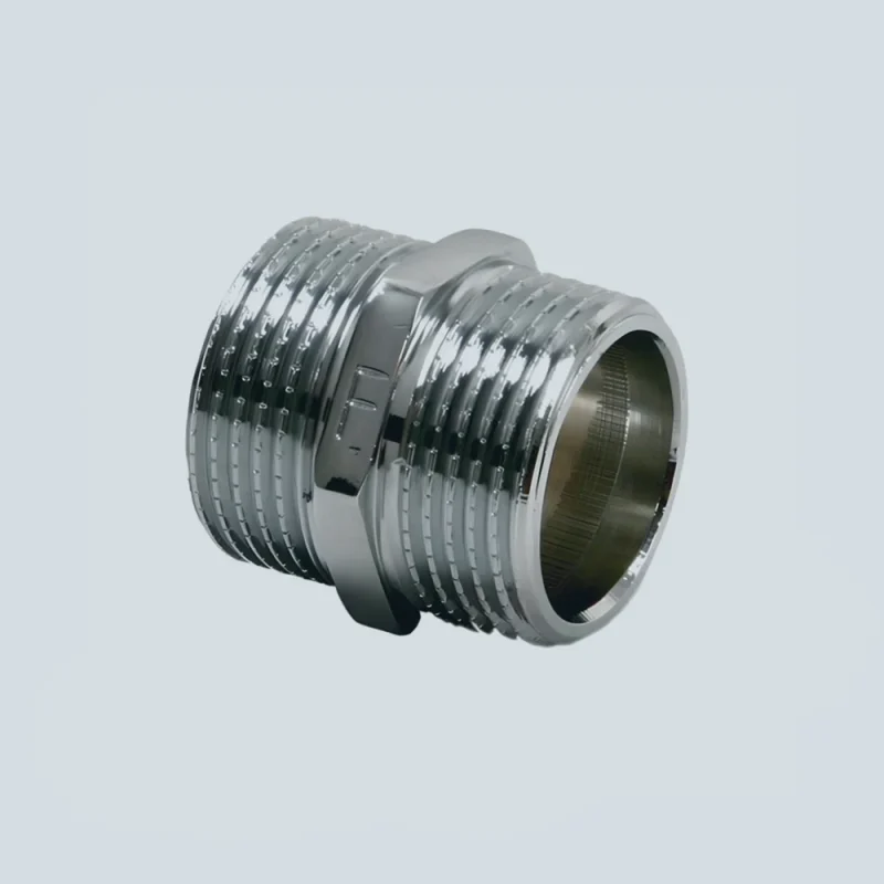 Ниппель латунный хромированный 1/2" VIEIR SHX33