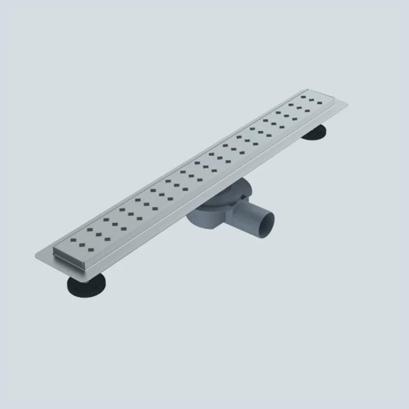 Трап линейный PREMIUM из нержавеющей стали с комбинированным затвором и поворотным изливом (300, 600, 800 мм)