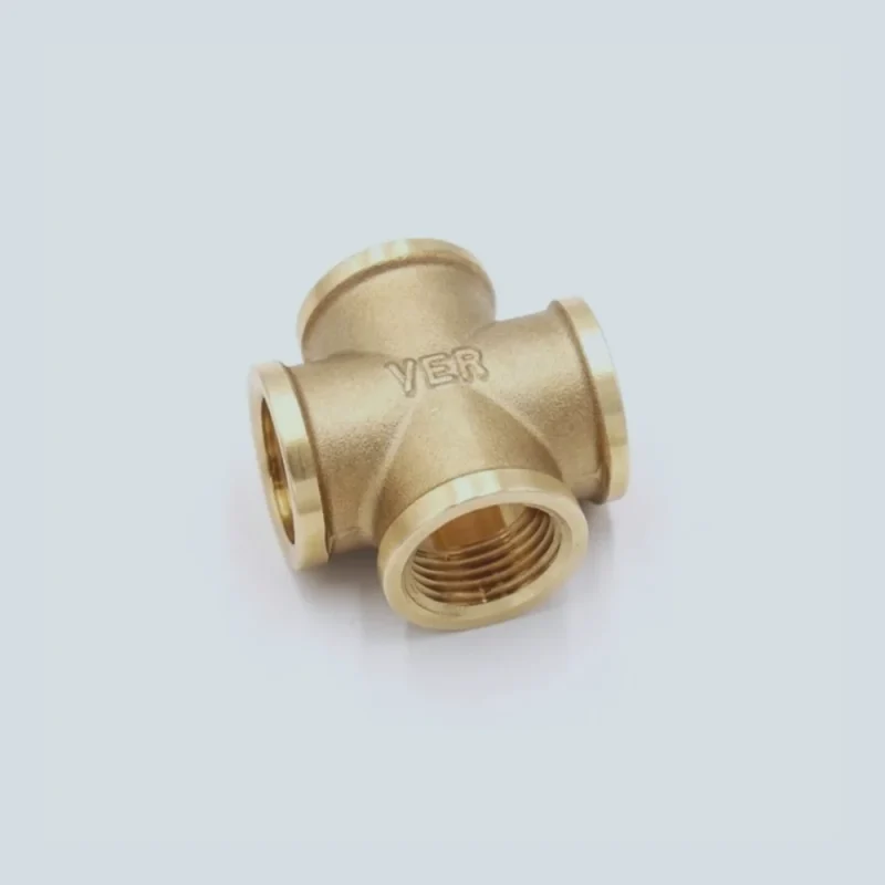 Крестовина латунная с внутренней резьбой 1/2" VIEIR XF333